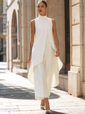 Eva | Conjunto Elegante com Calça Larga