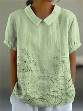 Liliana - Camisa Bordada Floral