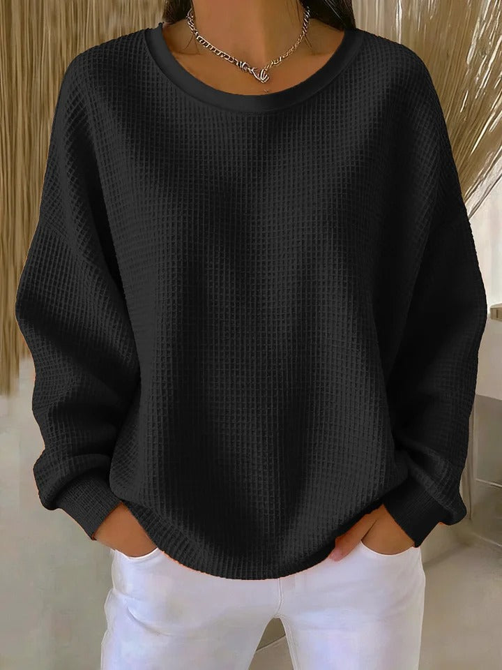 Celeste | Camisola Texturada Clássica