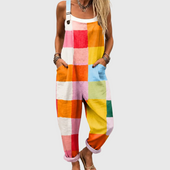 Color-block kombinezon