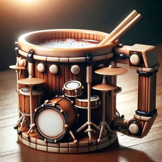 Caneca Bateria 3D