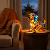 Teckel Radiante | Figura Luminosa Decorativa