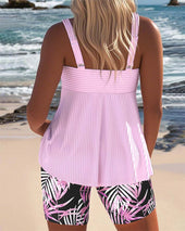 Violeta - Conjunto de Tankini Colorido