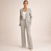Vanessa - Conjunto elegante com calças largas