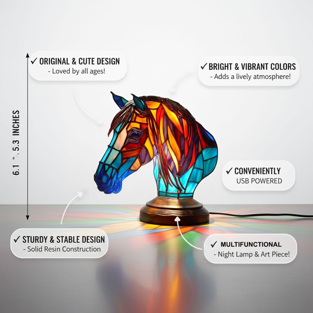 Espírito | Candeeiro em Forma de Cavalo