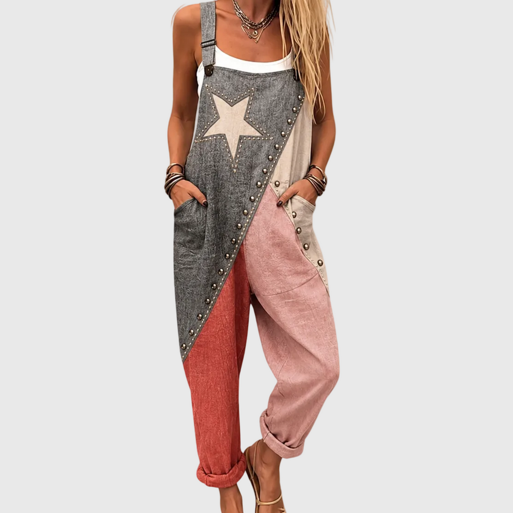 Stella vintage patchwork kombinezon