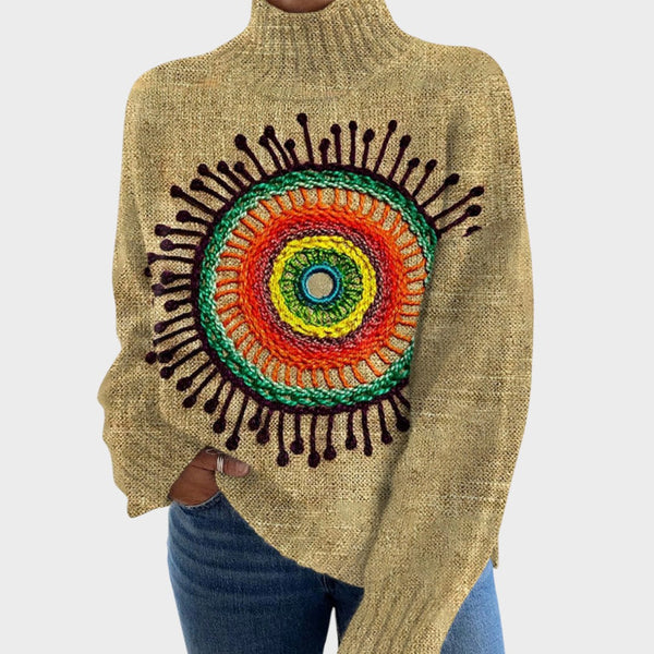 Teresa - Camisola de Malha Artística