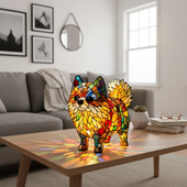 Lulu da Pomerânia | Figura Luminosa Decorativa