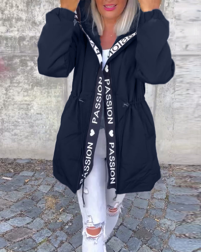 CELINE | Plašč s kapuco