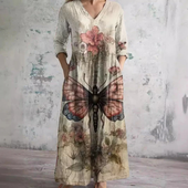 Eva - Vestido Floral de Verão