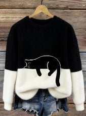 Laura | Camisola Oversize com Gato