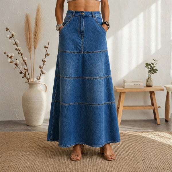 Maria Douro - Saia de Denim