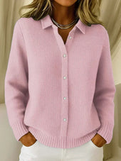 Rachele | Cardigan Testurizzato con Bottoni