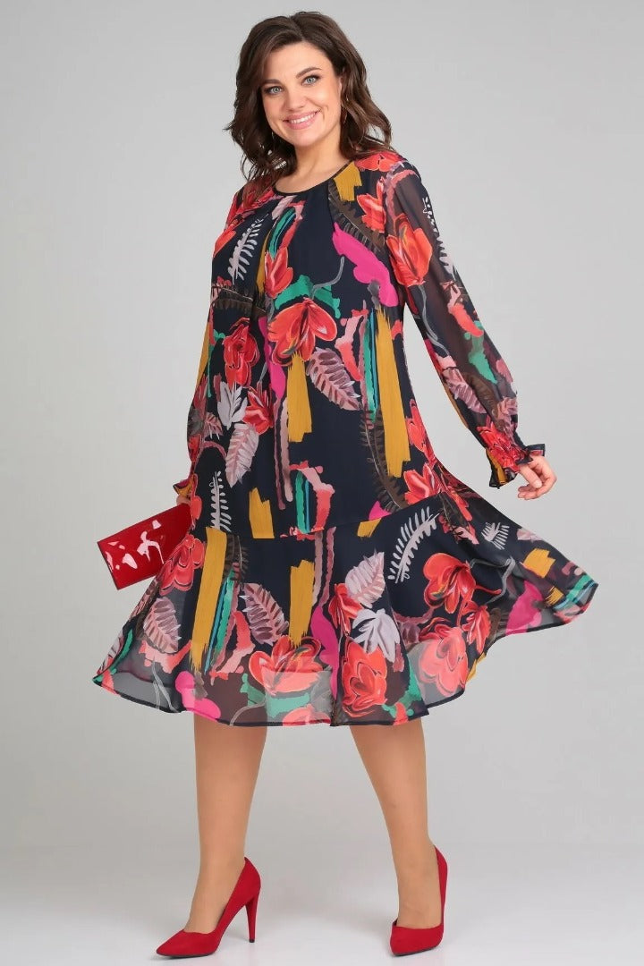 Flor – Vestido florido elegante
