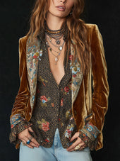 Marta | Blazer Vintage Patchwork Floral