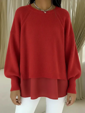 Clelia | Maglione Effetto Due Pezzi