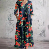 Sofia - Vestido Floral de Verão