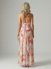 Cassandra | Vestido Comprido Floral Gracioso