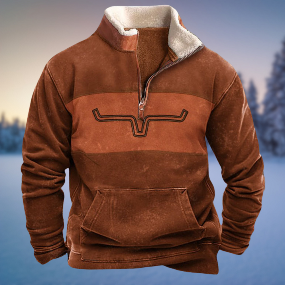 Manuel - Sweatshirt com capuz suave