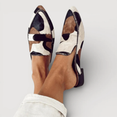 Amália - Mocassins com padrão abstrato