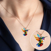 Agostinha | Conjunto Colar e Brincos Colibri
