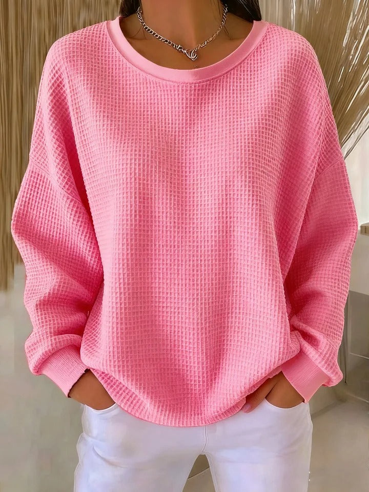 Celeste | Camisola Texturada Clássica