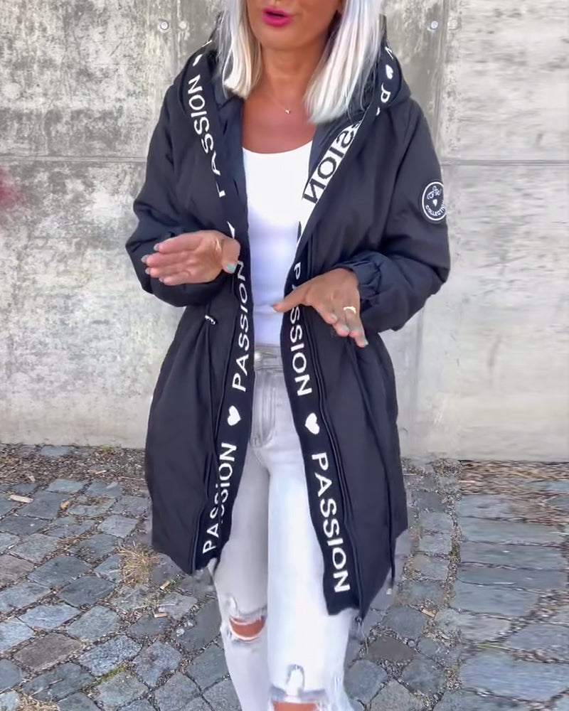CELINE | Plašč s kapuco