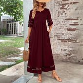 Aurora – Robe midi flatteuse