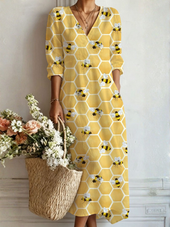 Marta – Dolga boho obleka