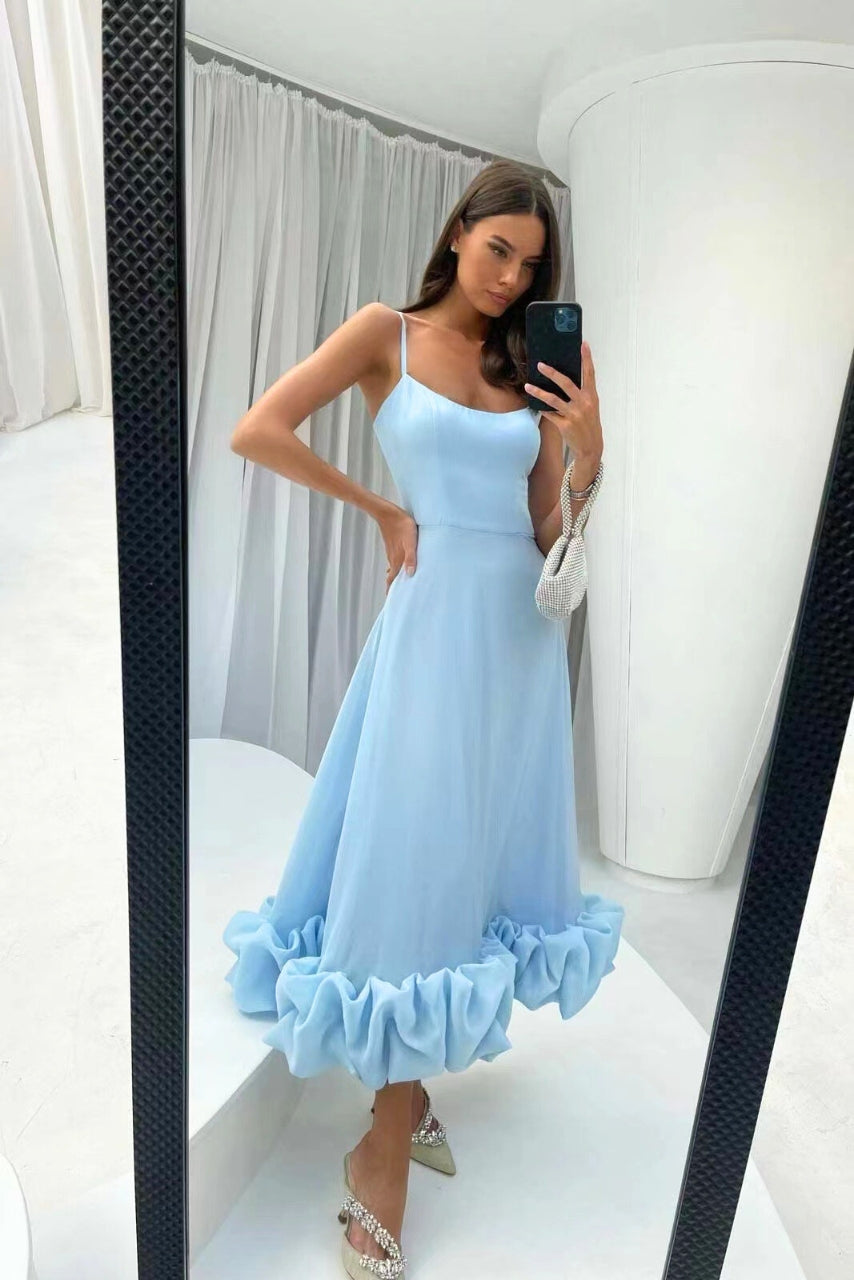 Cecília | Vestido Comprido Fluido Elegante