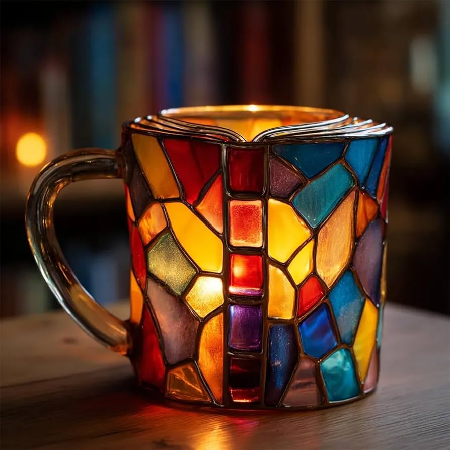 Caneca Vitral 3D