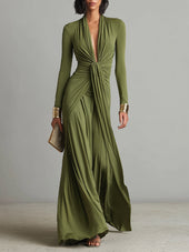 Ariana - Vestido maxi glamoroso