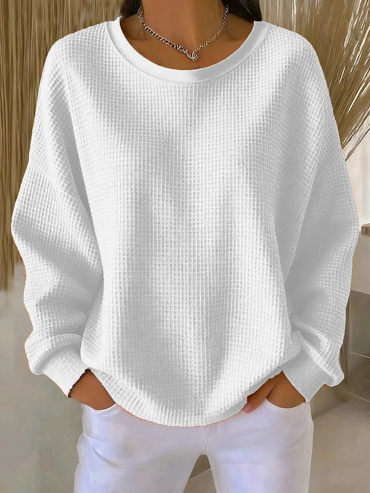 Celeste | Camisola Texturada Clássica