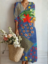 María – Dolga boho obleka