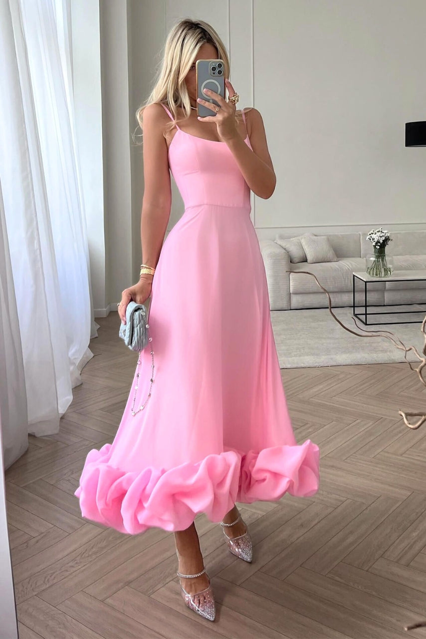 Cecília | Vestido Comprido Fluido Elegante