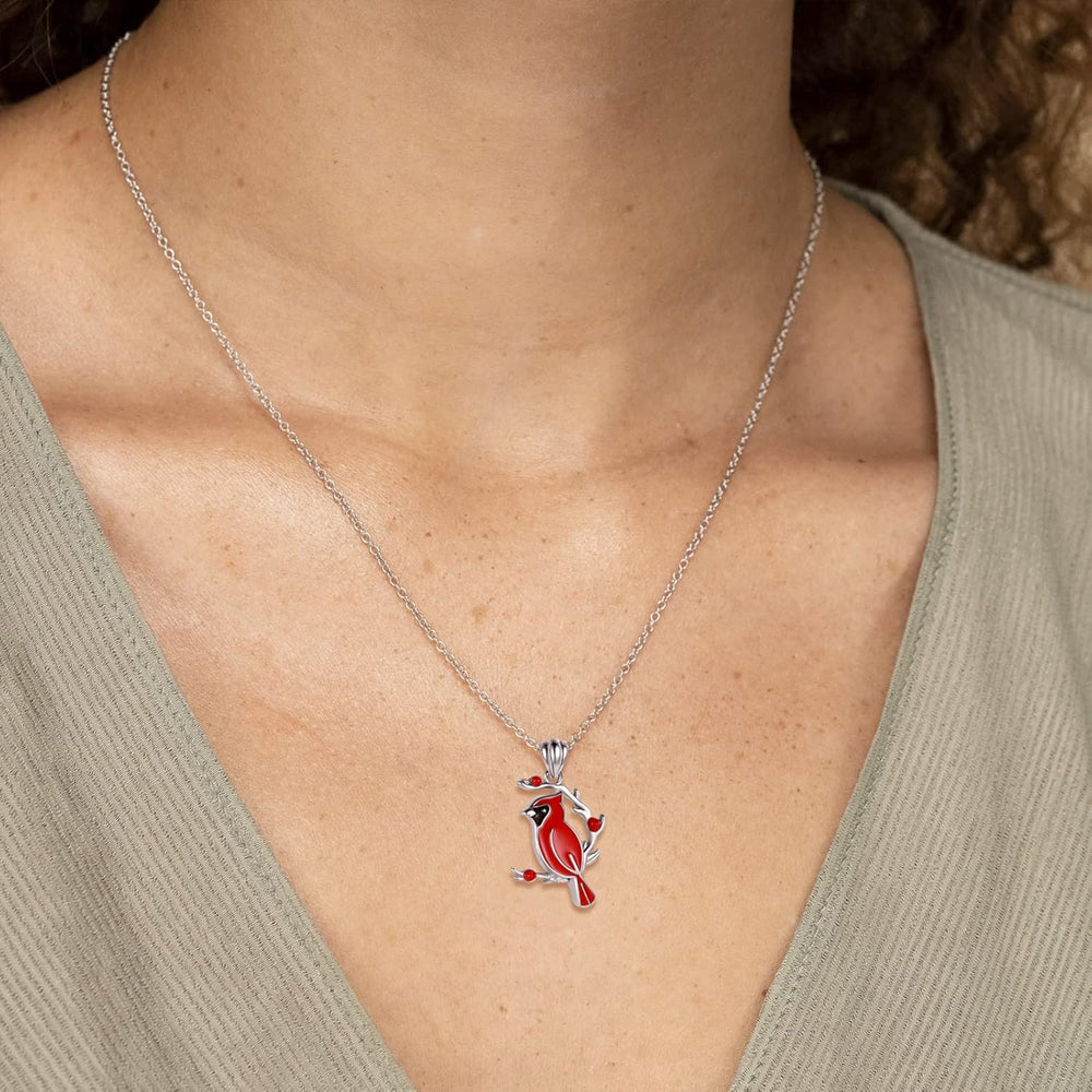 Henriqueta | Colar Cardeal Vermelho