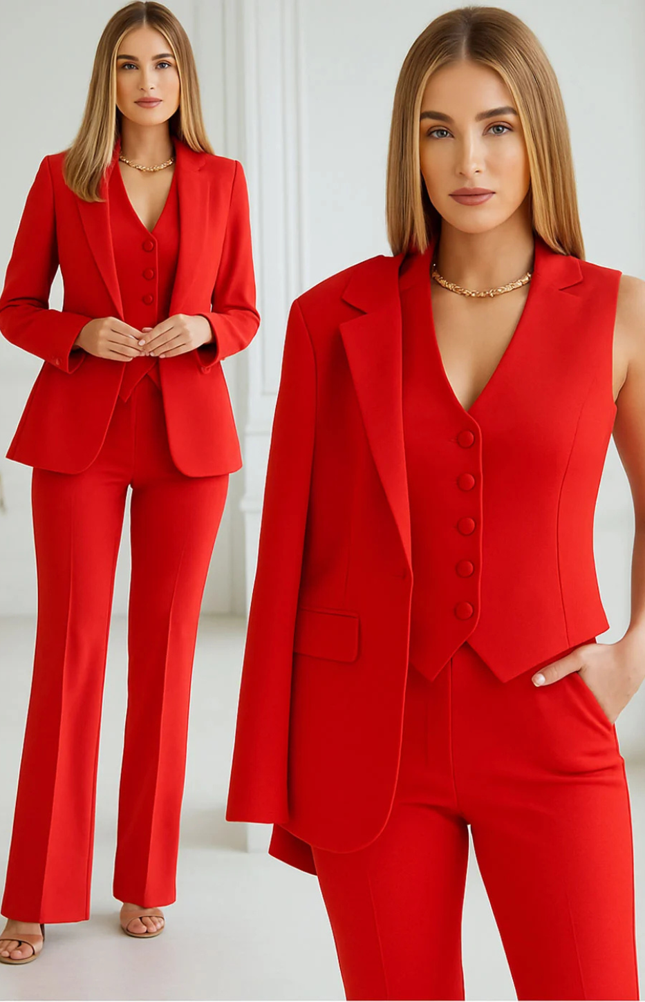 Cecília | Conjunto Elegante de Três Peças