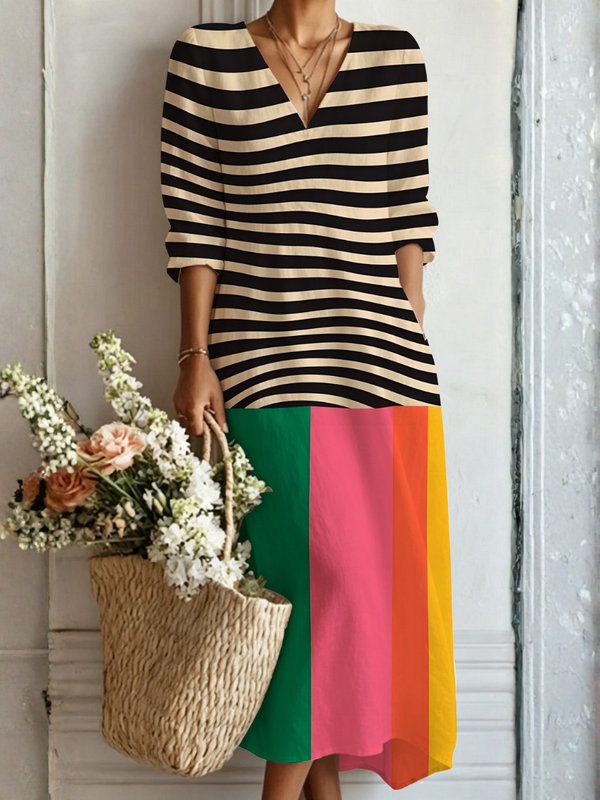Vega – Dolga boho obleka