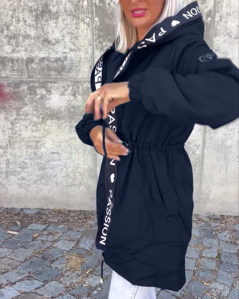 CELINE | Plašč s kapuco