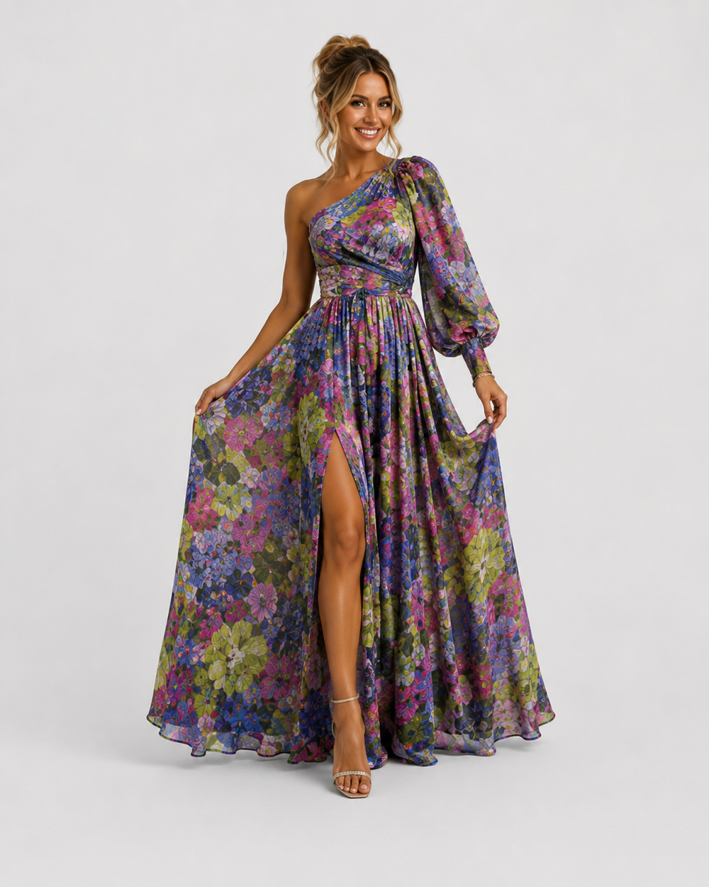 Whitney - Vestido Elegante e Fluido
