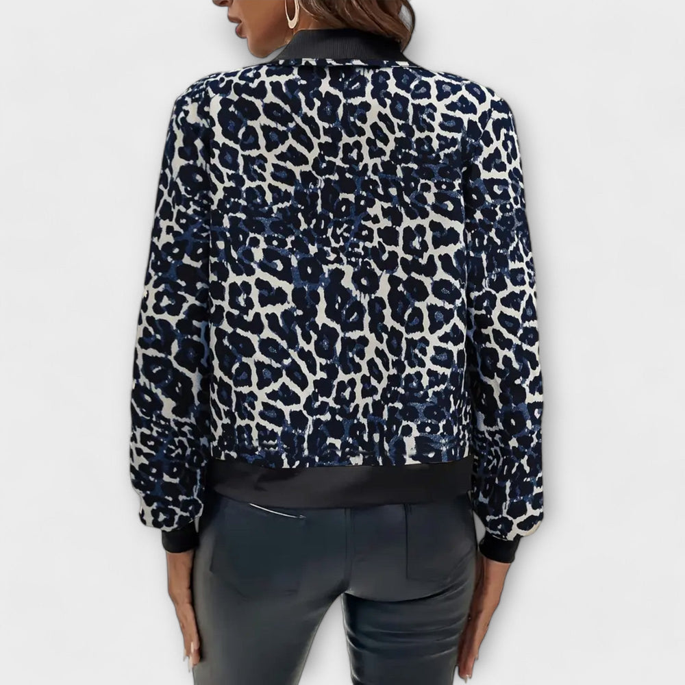 Raquel - Casaco de Leopardo Elegante
