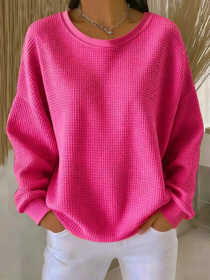 Celeste | Camisola Texturada Clássica
