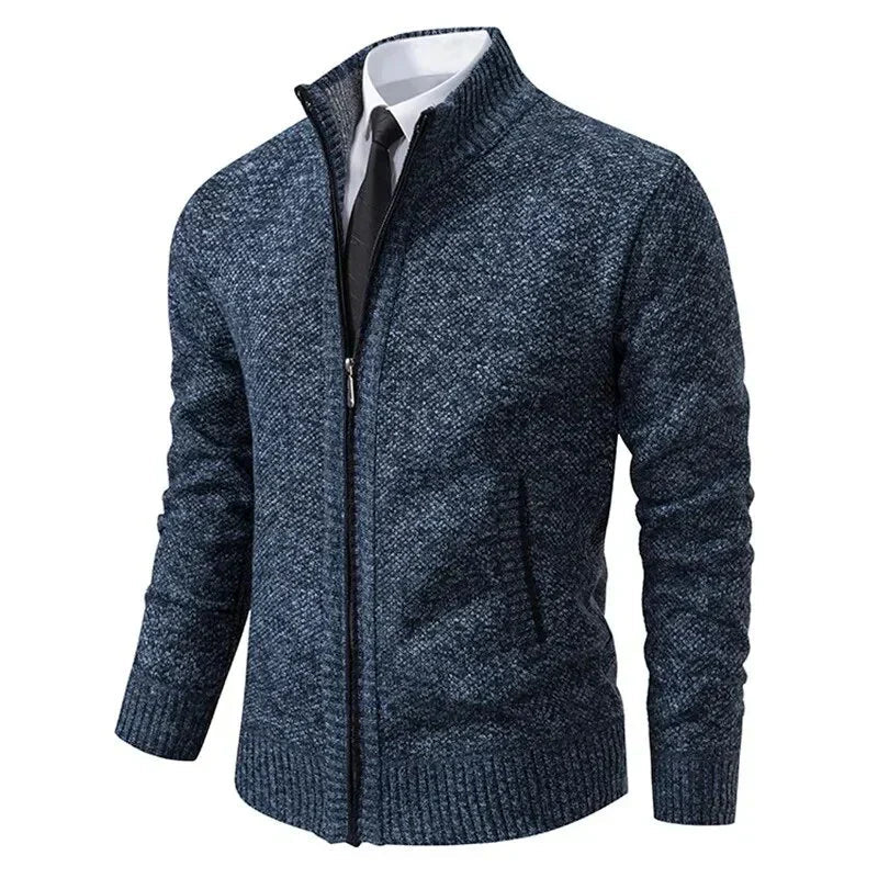 Leon | Camisola de malha com fecho