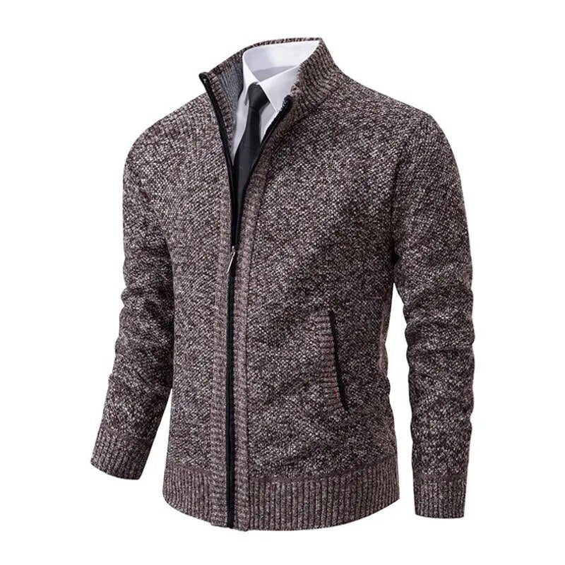 Leon | Camisola de malha com fecho