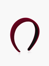 Minimalistická vintage hebká čelenka
