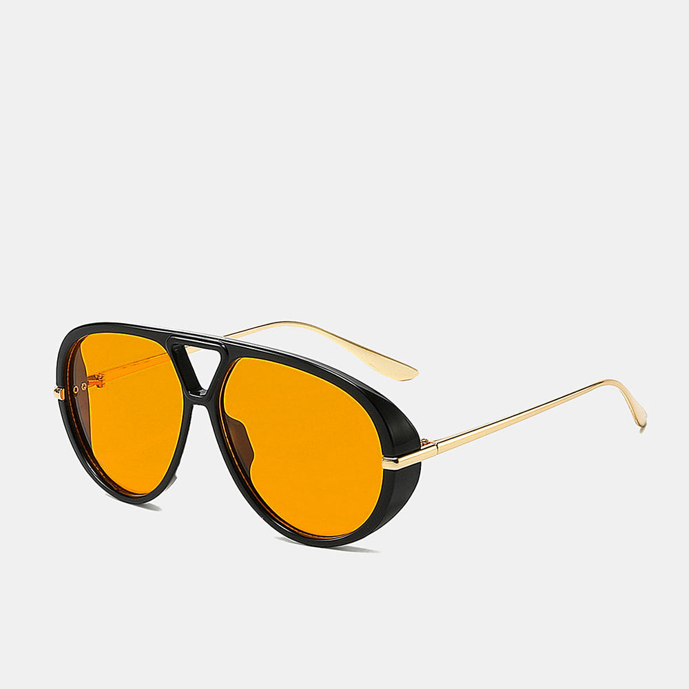 Aviator slnečné okuliare s výraznými bočnicami