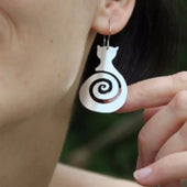 Perpétua | Brincos Gato Espiral