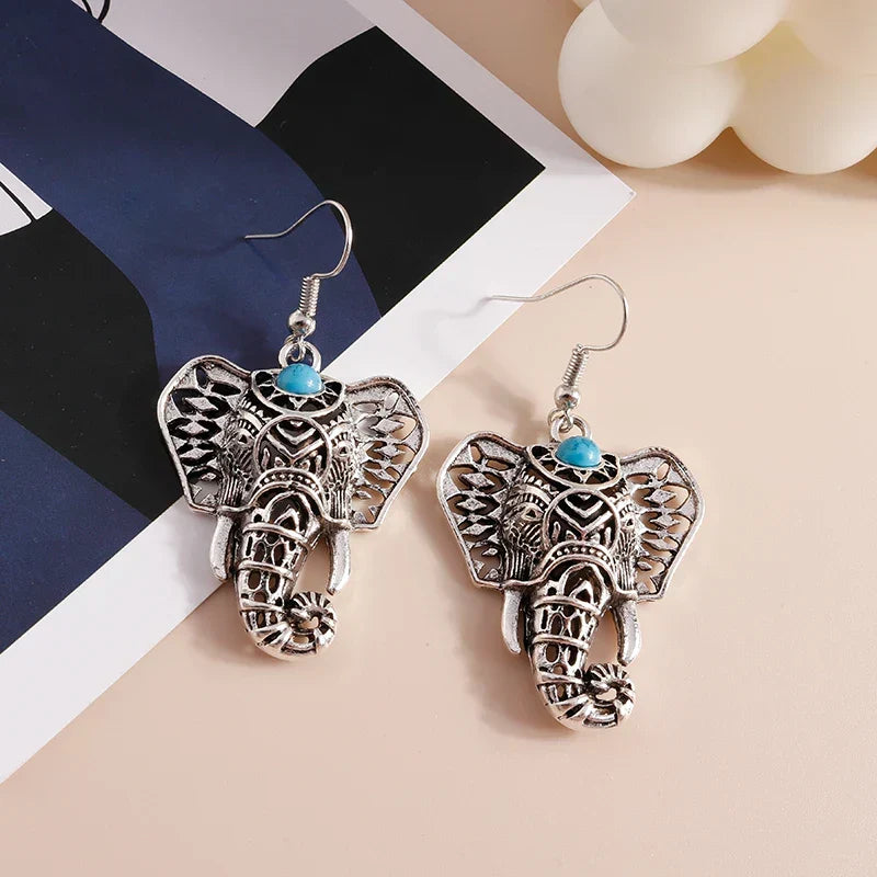 Tina | Brincos Elefante Boho