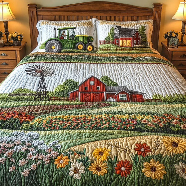 Conjunto de Cama 3 Peças Quinta Feliz