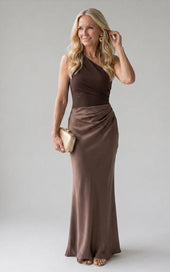 Helena | Vestido Comprido de Um Ombro